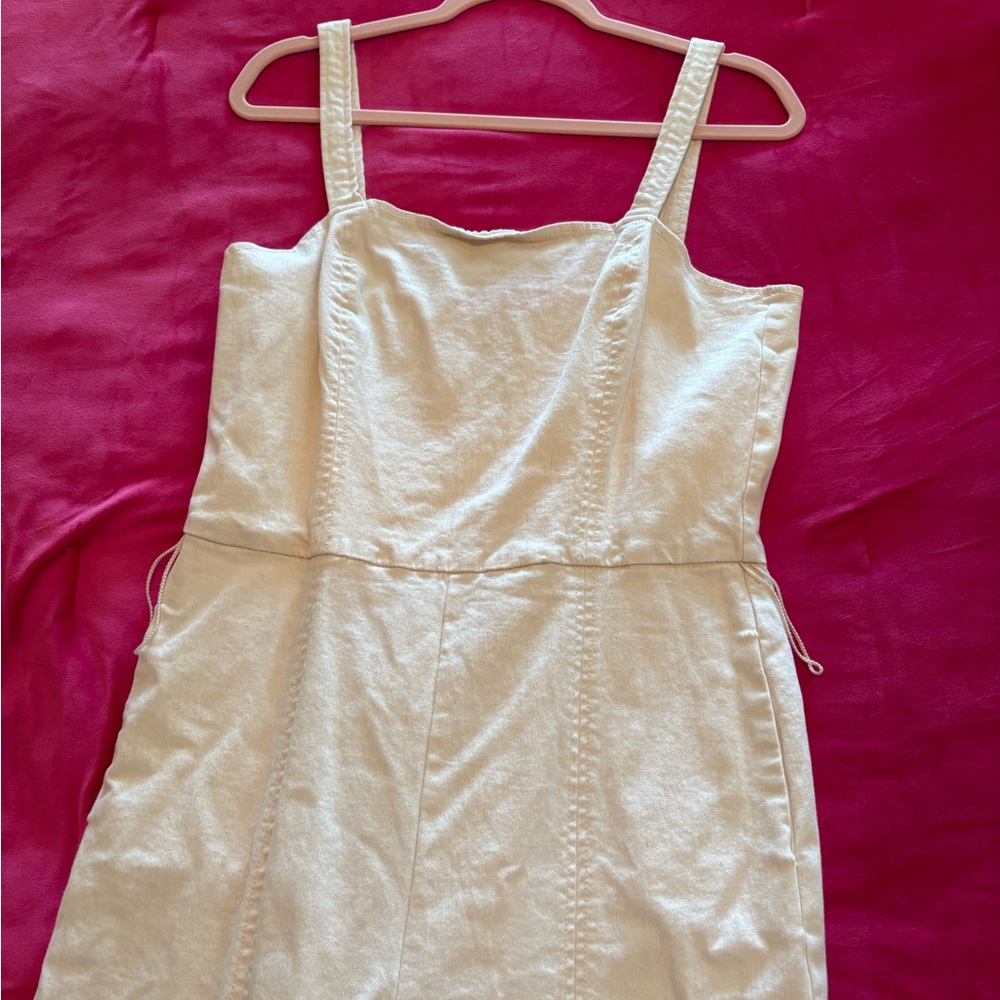 Elegant cream jumpsuit
